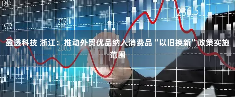 盈透科技 浙江：推动外贸优品纳入消费品“以旧换新”政策实施范围
